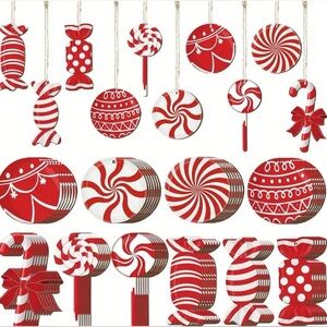 Christmas Wooden Hanging Decor